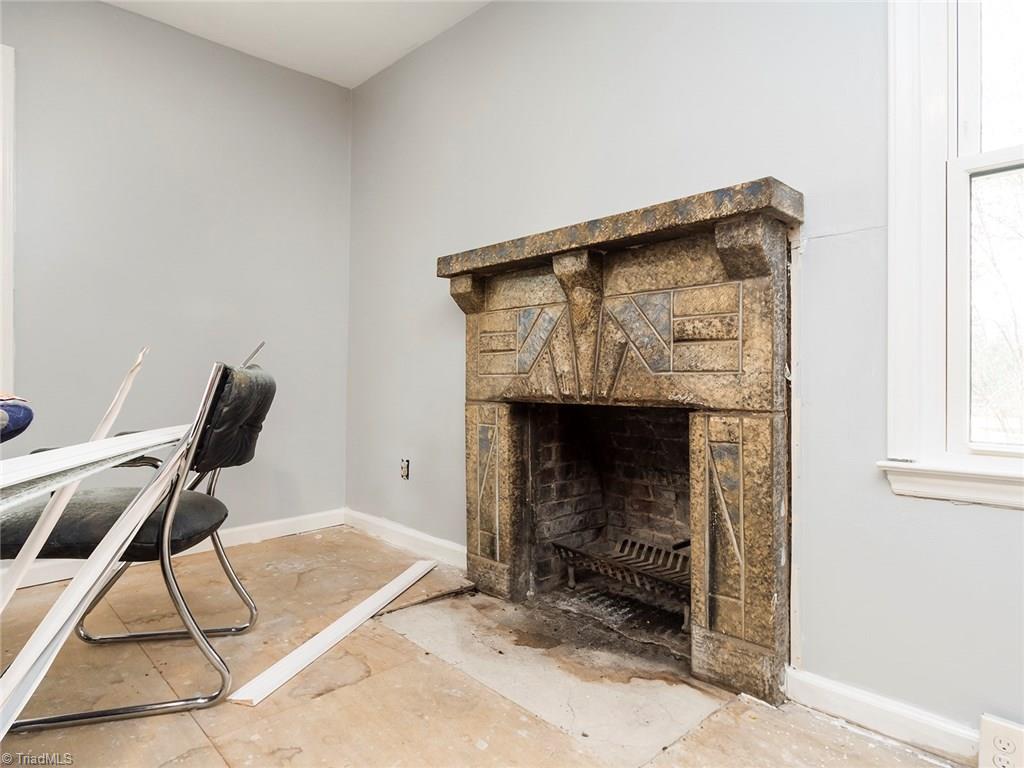 8564 Benbow-Merrill Road Oak Ridge, NC 27310 - Photo 9 of 20 Beautiful fireplace!