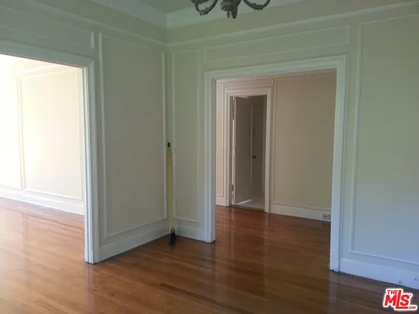 a view of an entryway door