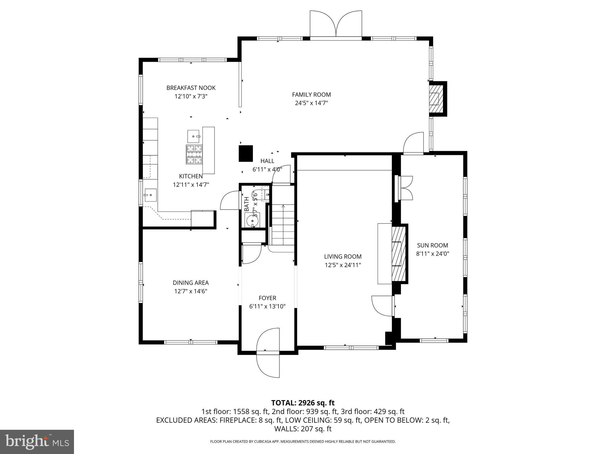 20 Hillside Road Wayne, PA 19087 - Photo 46 of 49 Floorplan - Main level