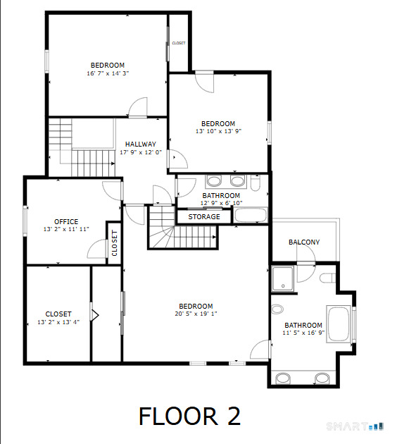 113 Pinnacle Road Plainville, CT 06062 - Photo 23 of 40 Second floor bedrooms, bath, and primary suite