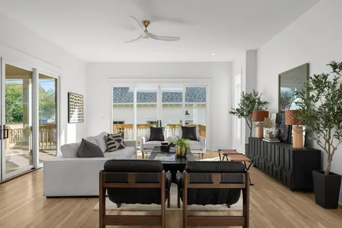 wooden floor in an empty room