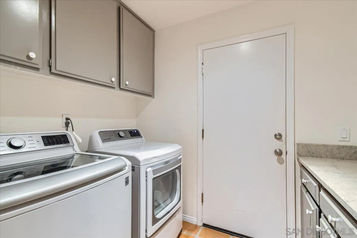 1382 Sparrow Road Carlsbad, CA 92011 - Photo 23 of 34 a utility room with dryer and washer