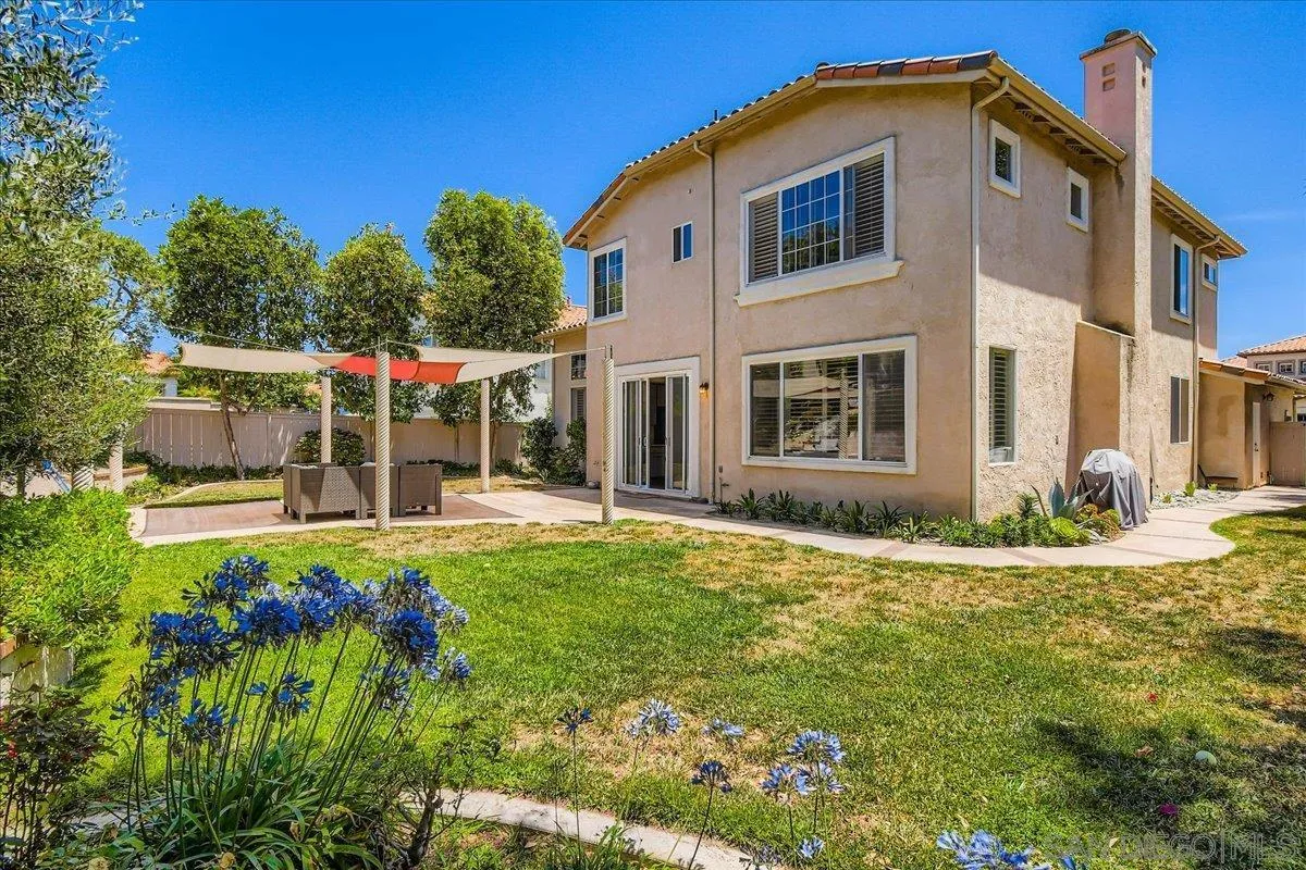 1382 Sparrow Road Carlsbad, CA 92011 - Photo 31 of 34 a view of a house with backyard and sitting area
