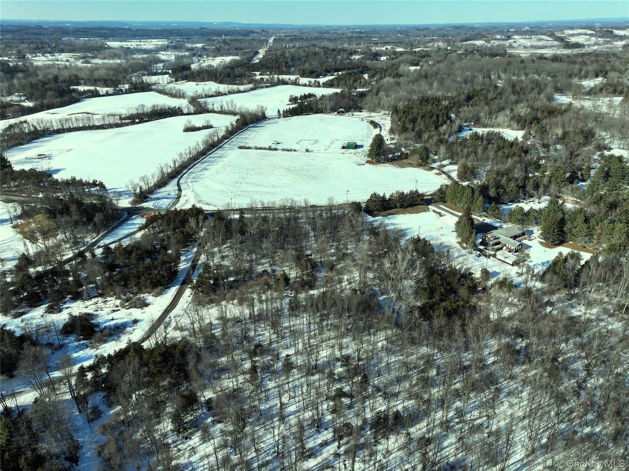 Bells Pond Road Hudson, NY 12541 - Photo 9 of 13 an aerial view of residential houses with outdoor space and trees