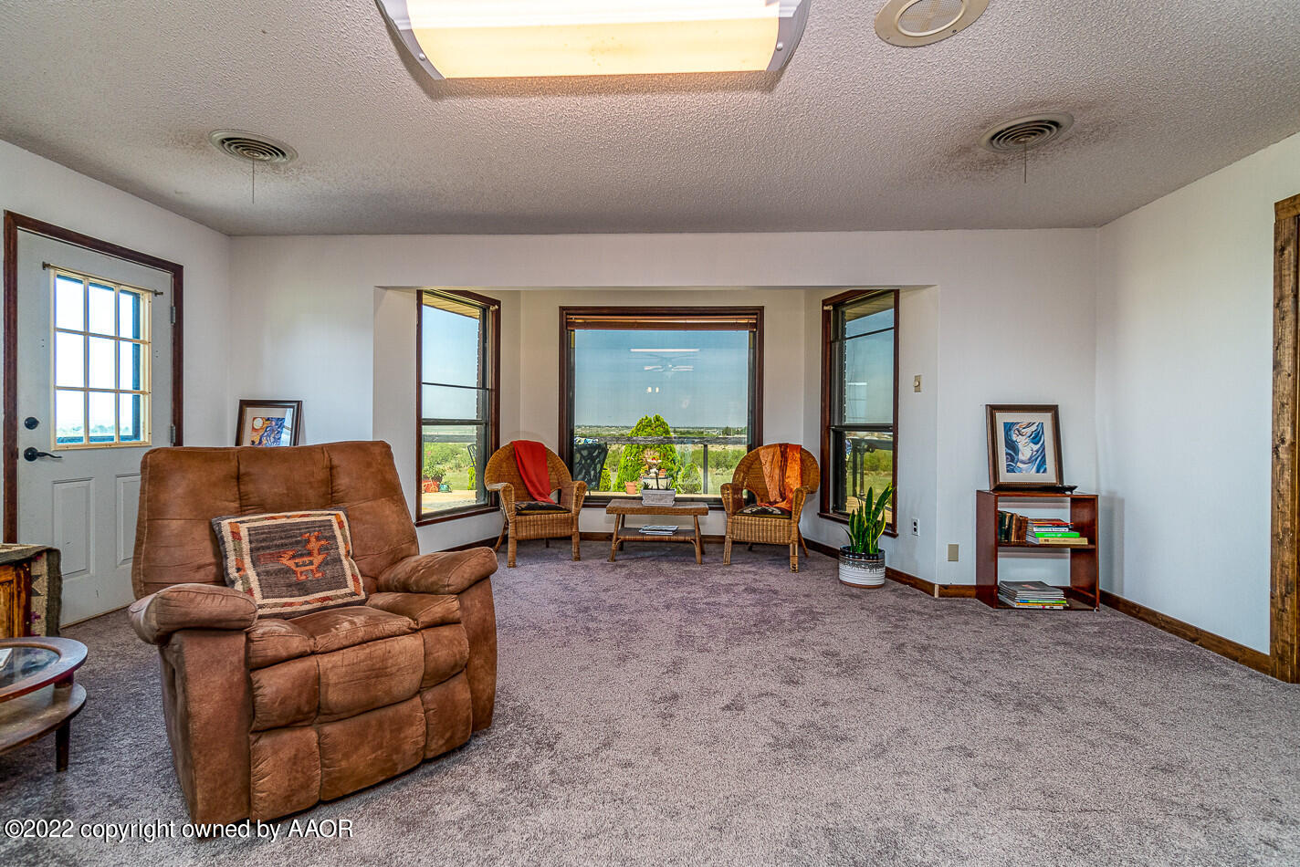 8780 County Line Road Fritch, TX 79036 - Photo 12 of 48 a living room with furniture and a window