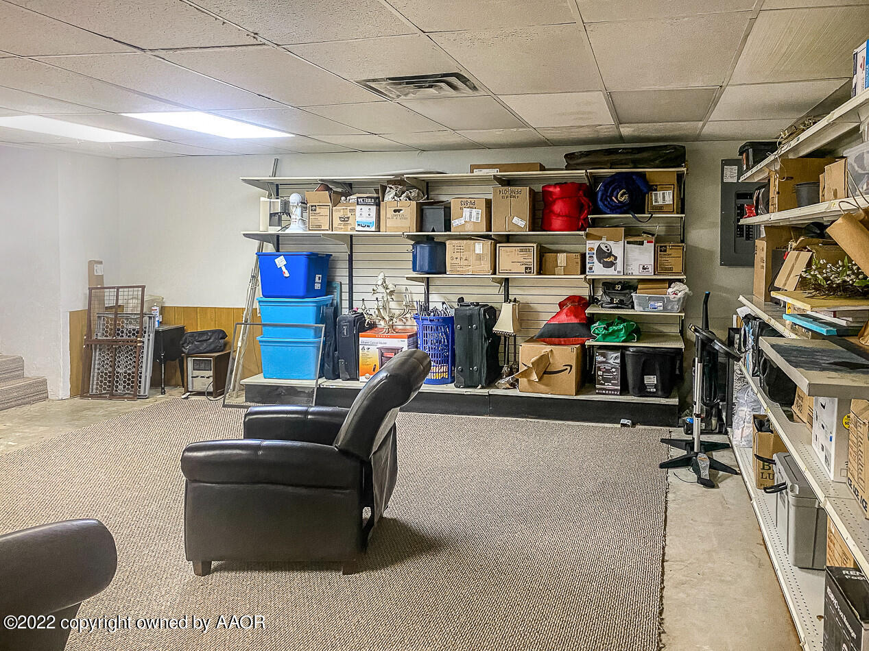 8780 County Line Road Fritch, TX 79036 - Photo 29 of 48 a view of a storage & utility room