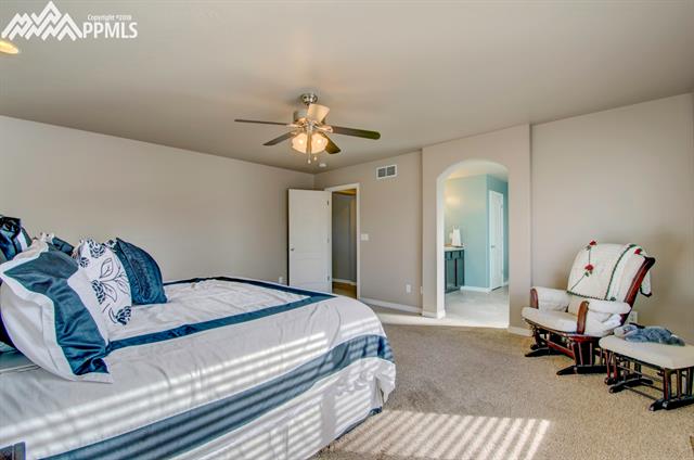 2405 Reed Grass Way Colorado Springs, CO 80915 - Photo 20 of 35 Spacious master bedroom with adjoining 5 piece bath