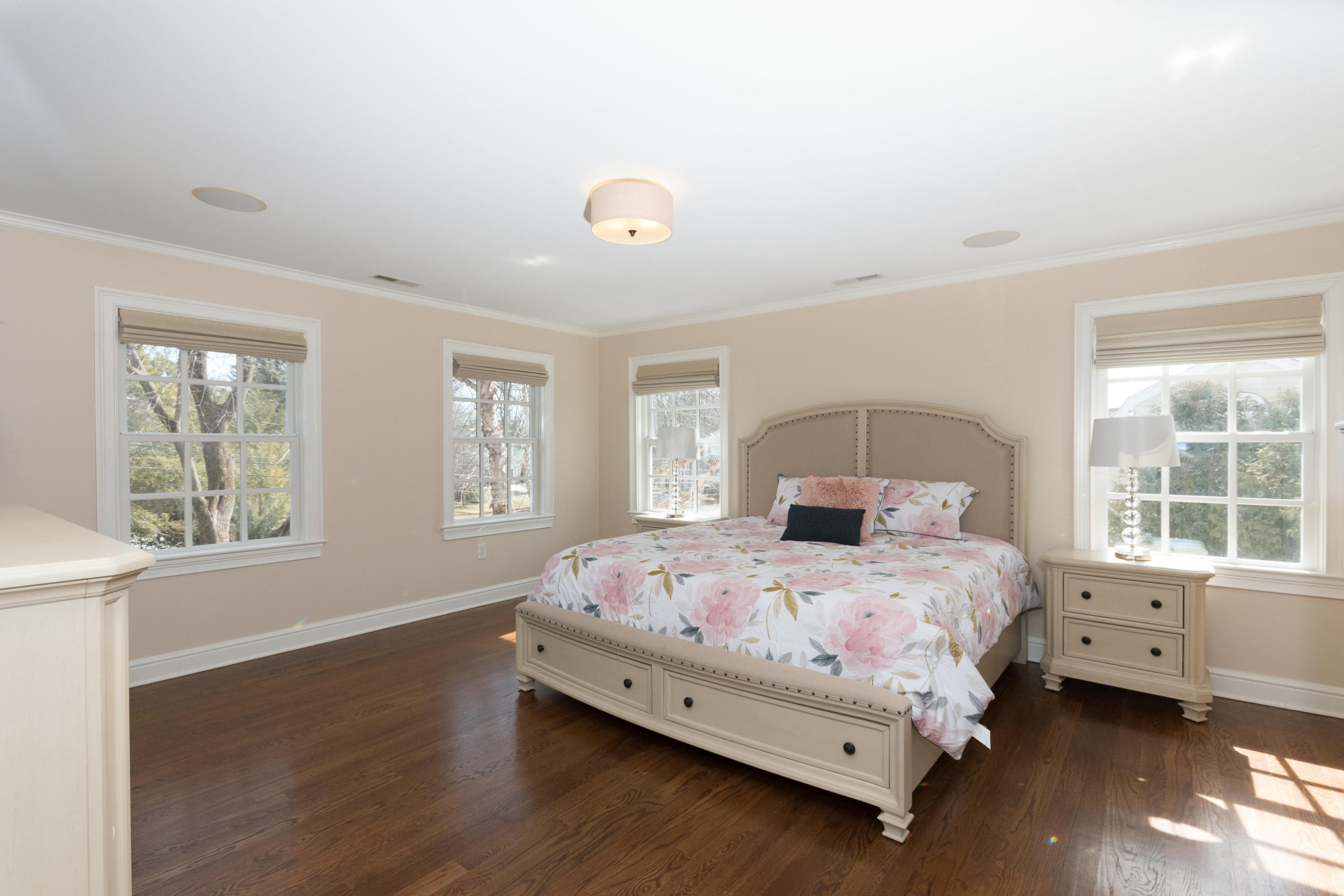 4 Beach Drive Darien, CT 06820 - Photo 24 of 47 a bedroom with a bed and a window