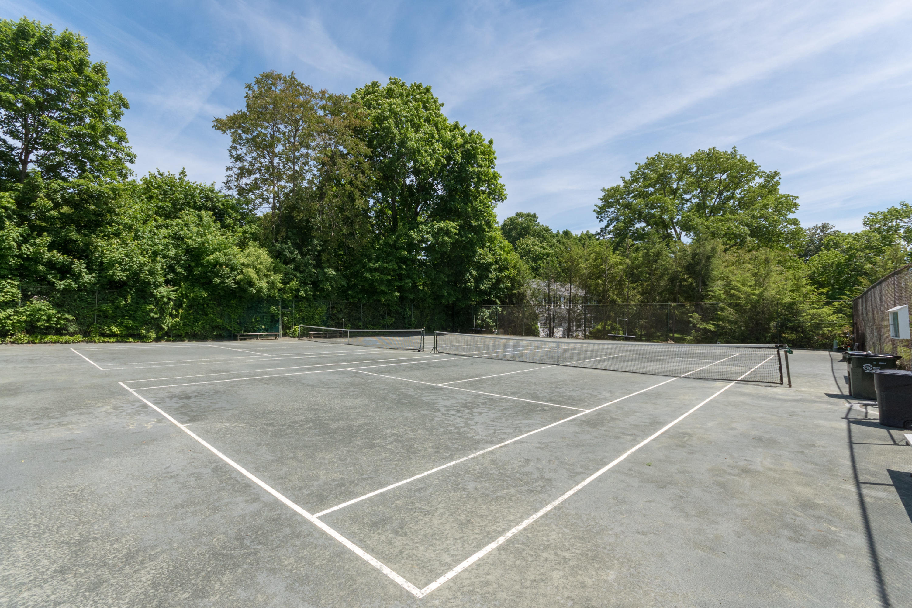4 Beach Drive Darien, CT 06820 - Photo 37 of 47 a view of a tennis court