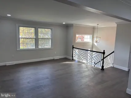 a view of an entryway with a window