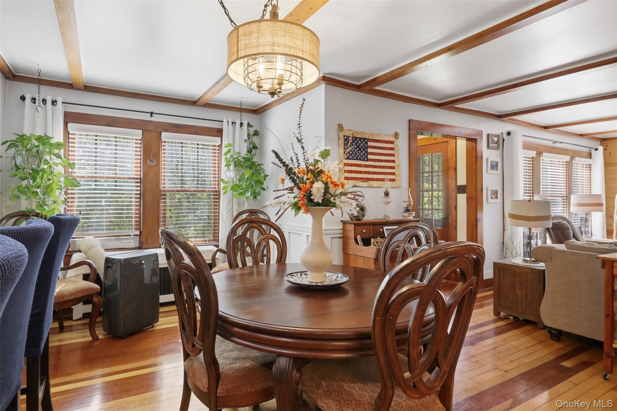 115 Cold Spring Road Liberty, NY 12754 - Photo 8 of 35 Cozy farmhouse dining and kitchen space. Dbl pane, exterior aluminum trim windows throughout.