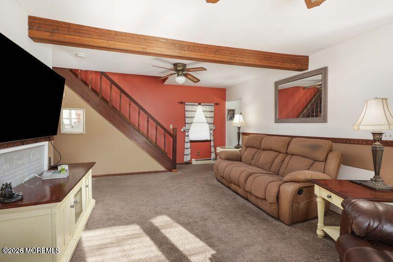47-49 Appleton Avenue Leonardo, NJ 07737 - Photo 4 of 15 a living room with furniture and a flat screen tv