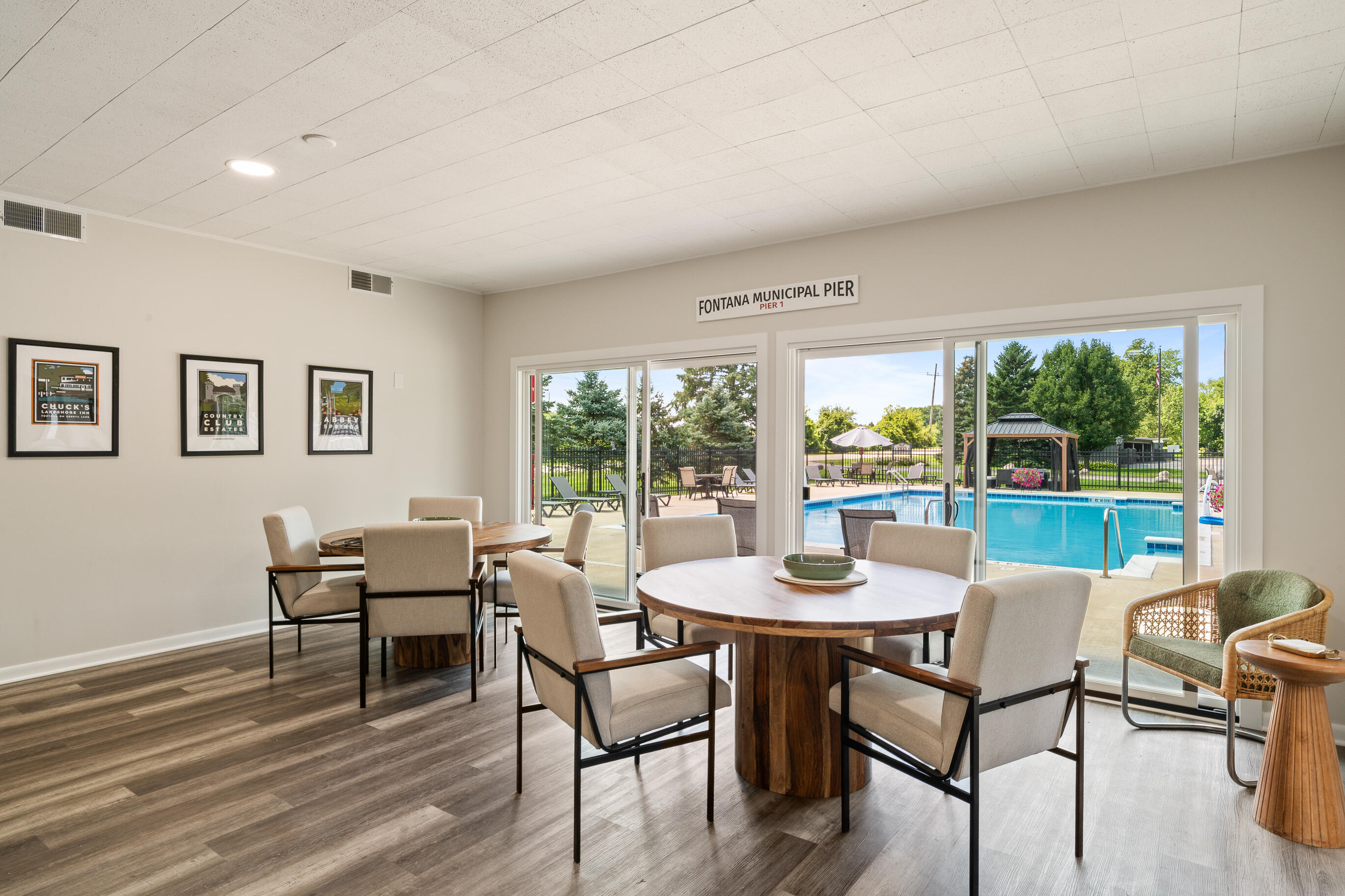 348 County Road B, Unit 8 Fontana, WI 53125 - Photo 34 of 83 Remodeled Club House