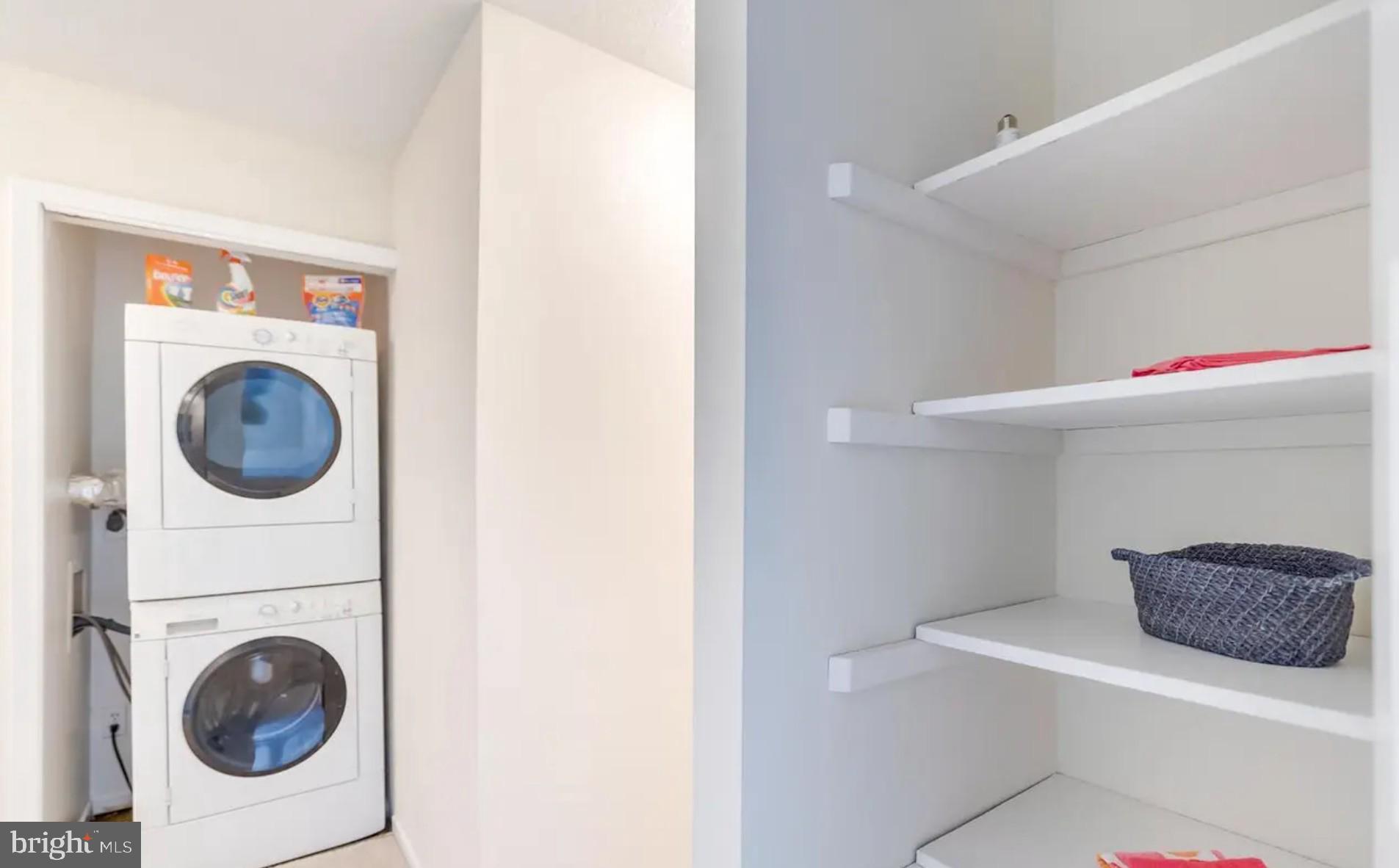 2311 Pimmit Drive, Unit 808 Falls Church, VA 22043 - Photo 14 of 24 a utility room with dryer and washer