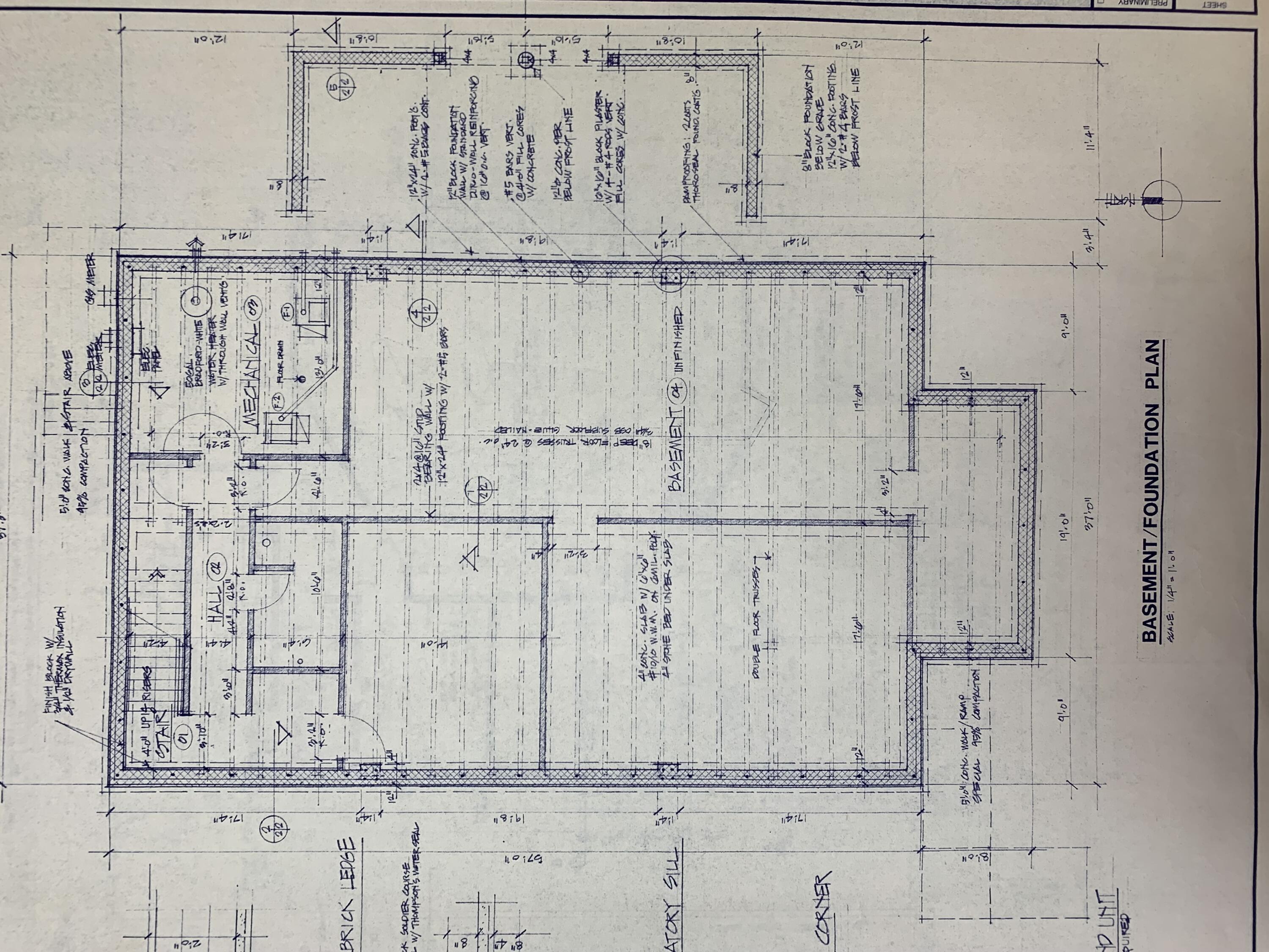 316 8th Street Manistee, MI 49660 - Photo 19 of 34 Basement Layout