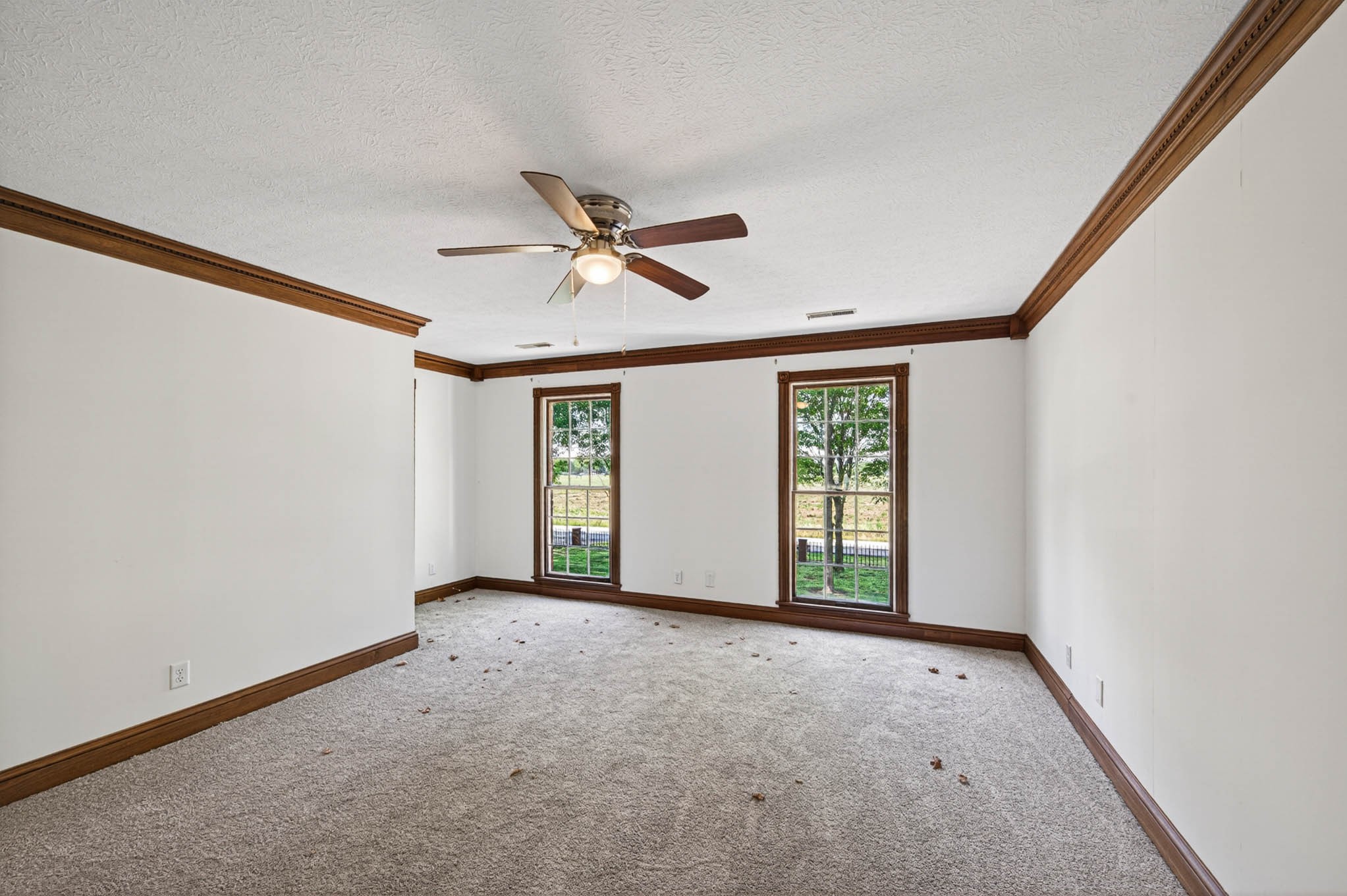 1800 Plano Road Bowling Green, KY 42104 - Photo 24 of 47 an empty room with windows and ceiling fan