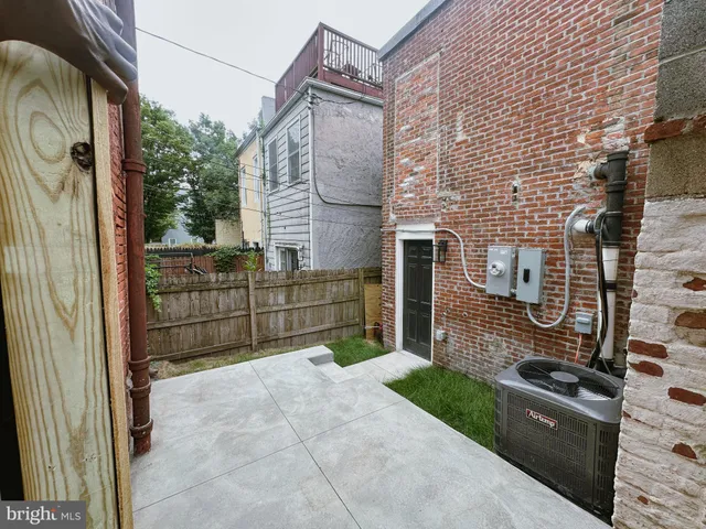 a view of front door of house