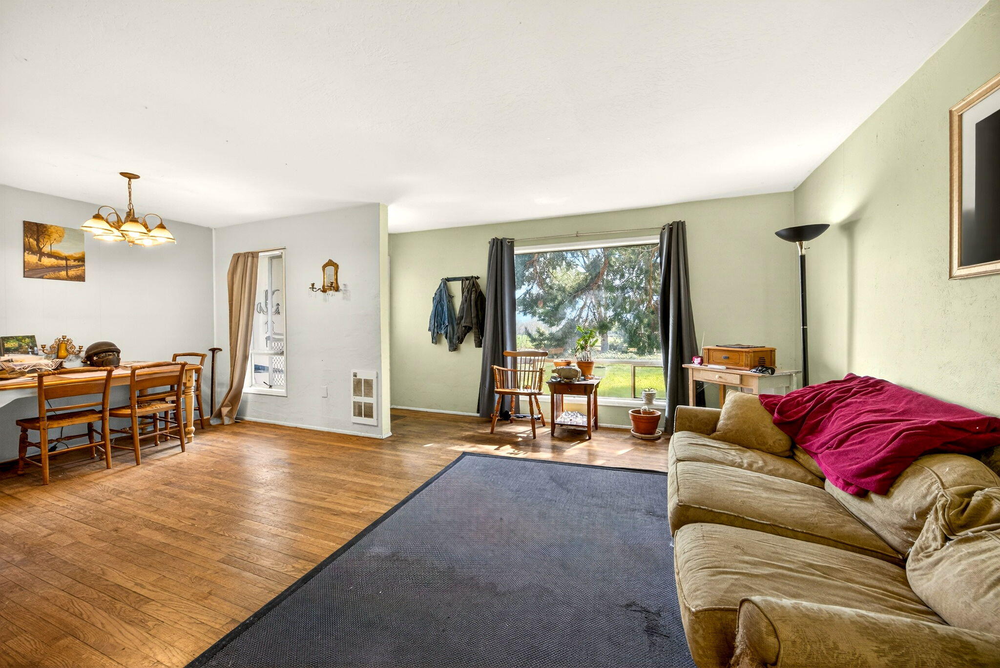 115 Wilson Road Ashland, OR 97520 - Photo 9 of 23 Living room with oak floors