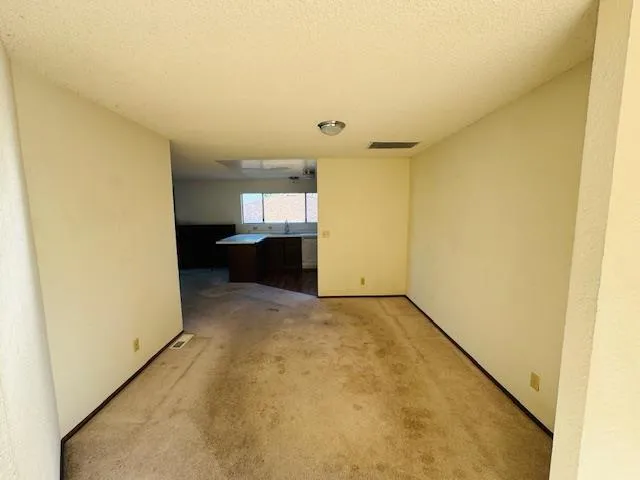 a view of a room with a sink