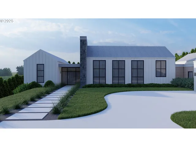 a black and white photo of a house