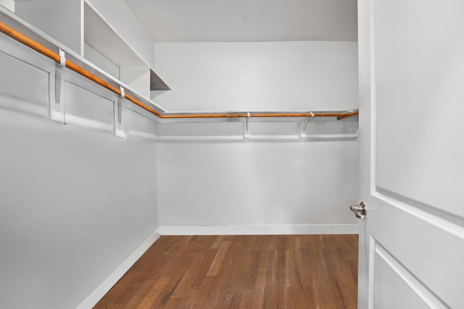 2074 Abbeylane Way Olivehurst, CA 95961 - Photo 17 of 39 a view of an empty walk in closet