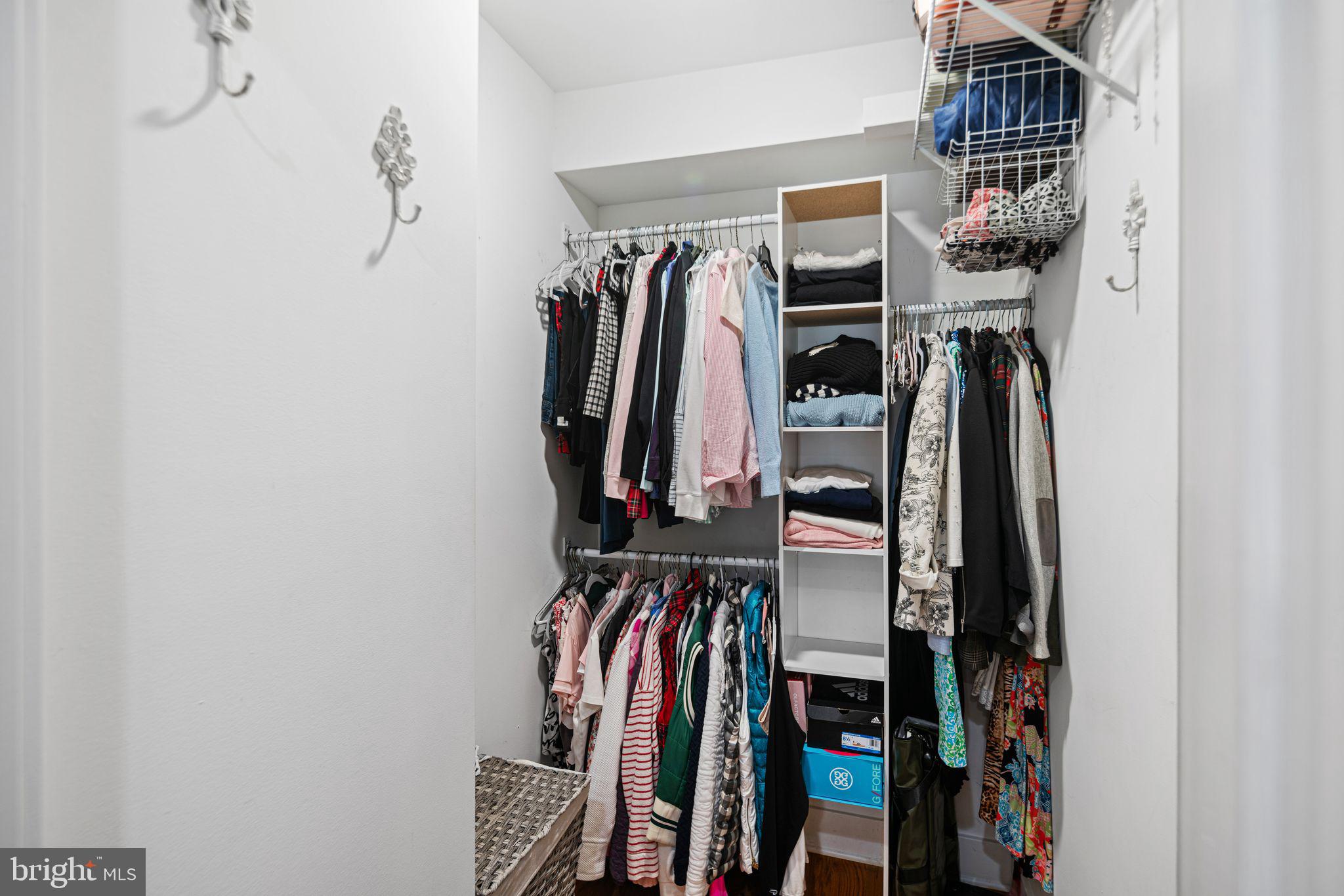 1330 South 16th Street Philadelphia, PA 19146 - Photo 14 of 37 a view of walk in closet with clothes and shoes