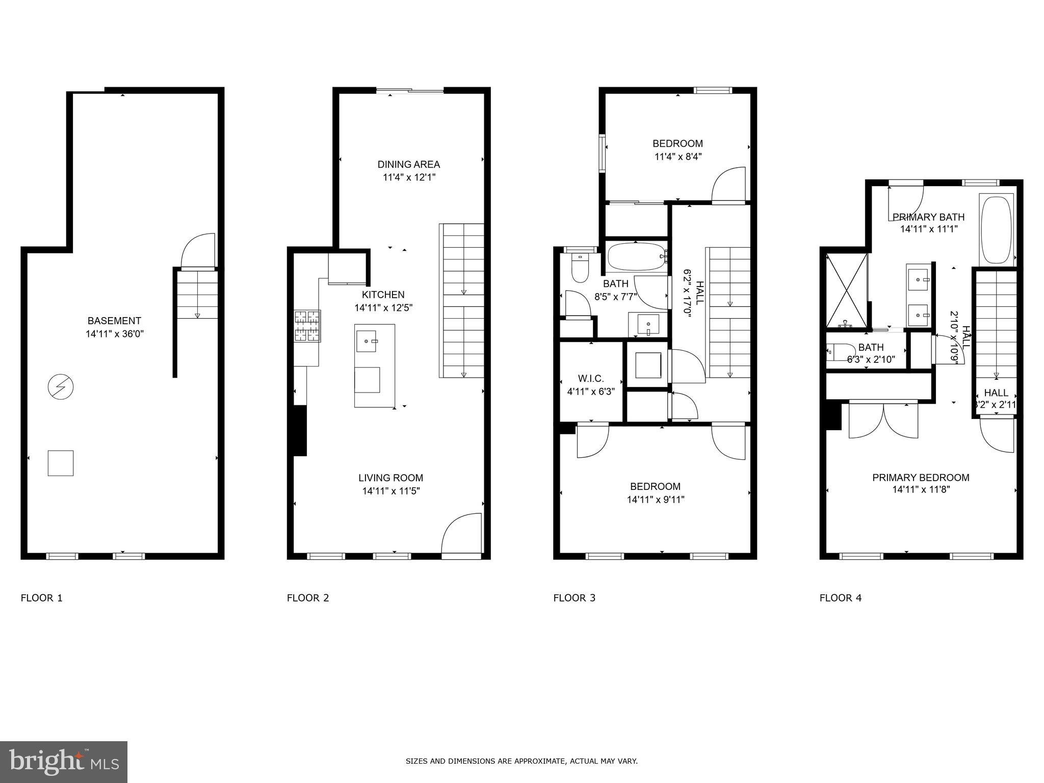 1330 South 16th Street Philadelphia, PA 19146 - Photo 33 of 37 a picture of a floor plan