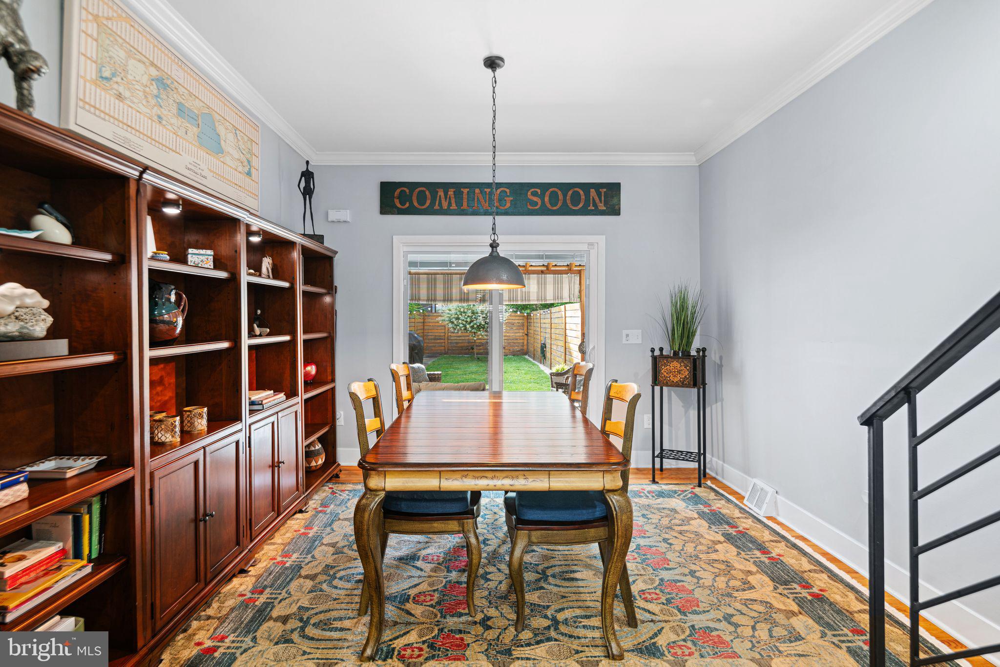 1330 South 16th Street Philadelphia, PA 19146 - Photo 7 of 37 a dining room with furniture window and wooden floor