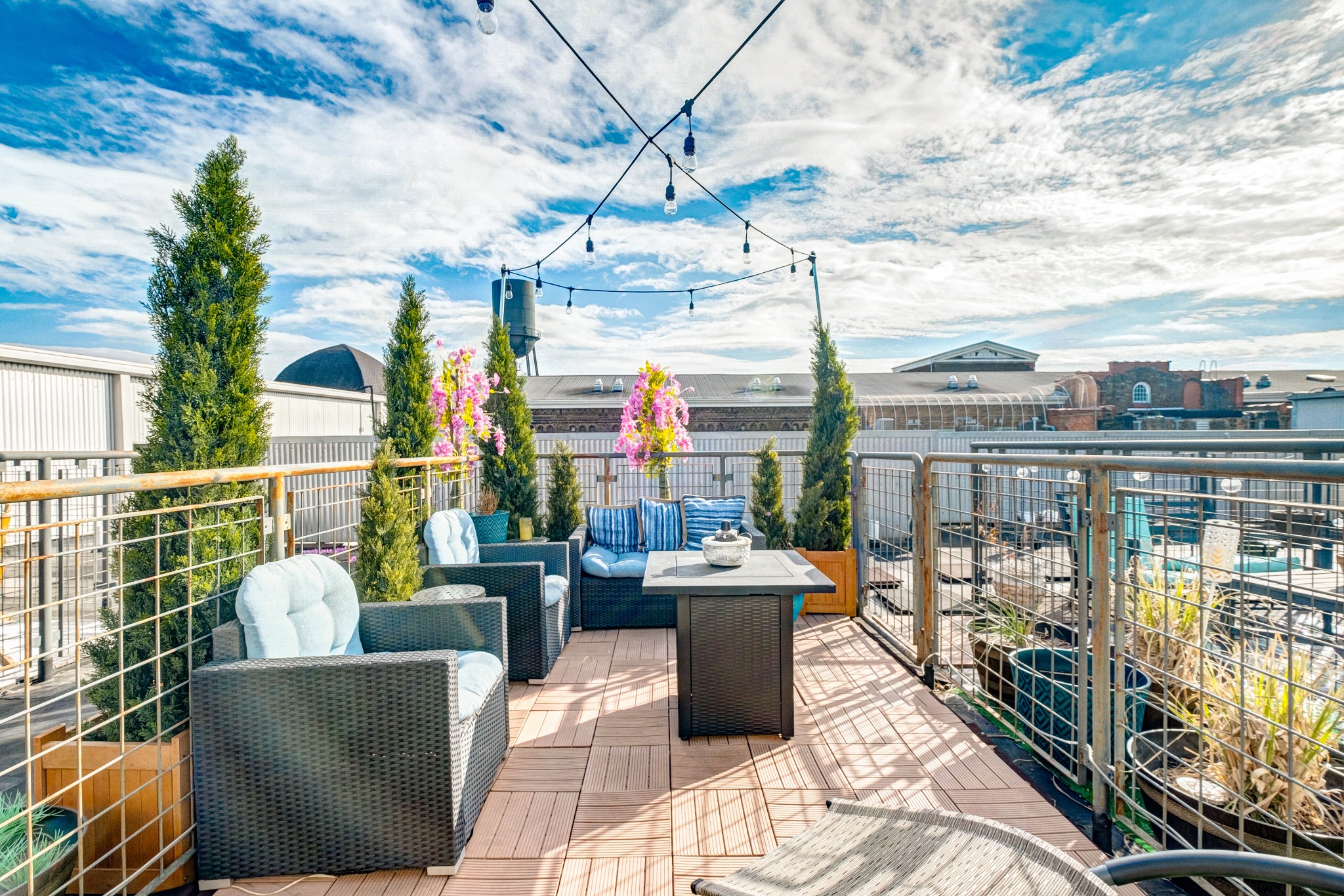 1400 Rosa L Parks Boulevard, Unit 320 Nashville, TN 37208 - Photo 32 of 34 a building outdoor space with patio furniture