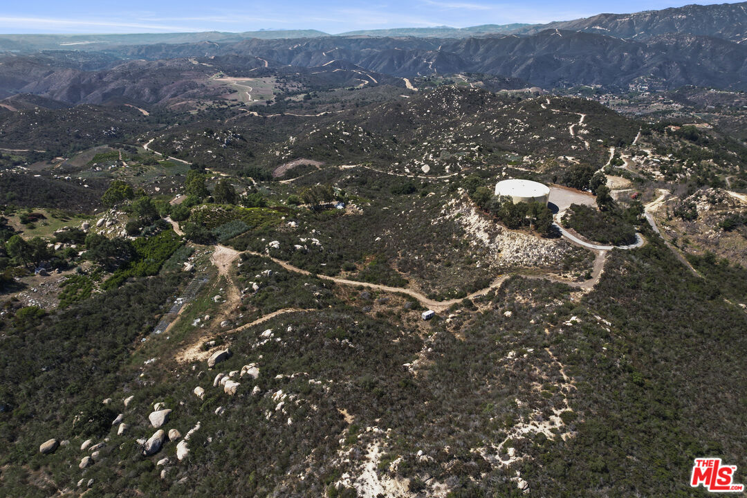0 Donnil Lane Fallbrook, CA 92028 - Photo 16 of 17 an aerial view of house with yard and mountain view