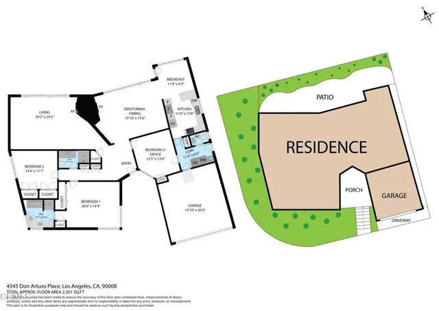 $6,950 | 4545 Don Arturo Place, Los Angeles, CA 90008