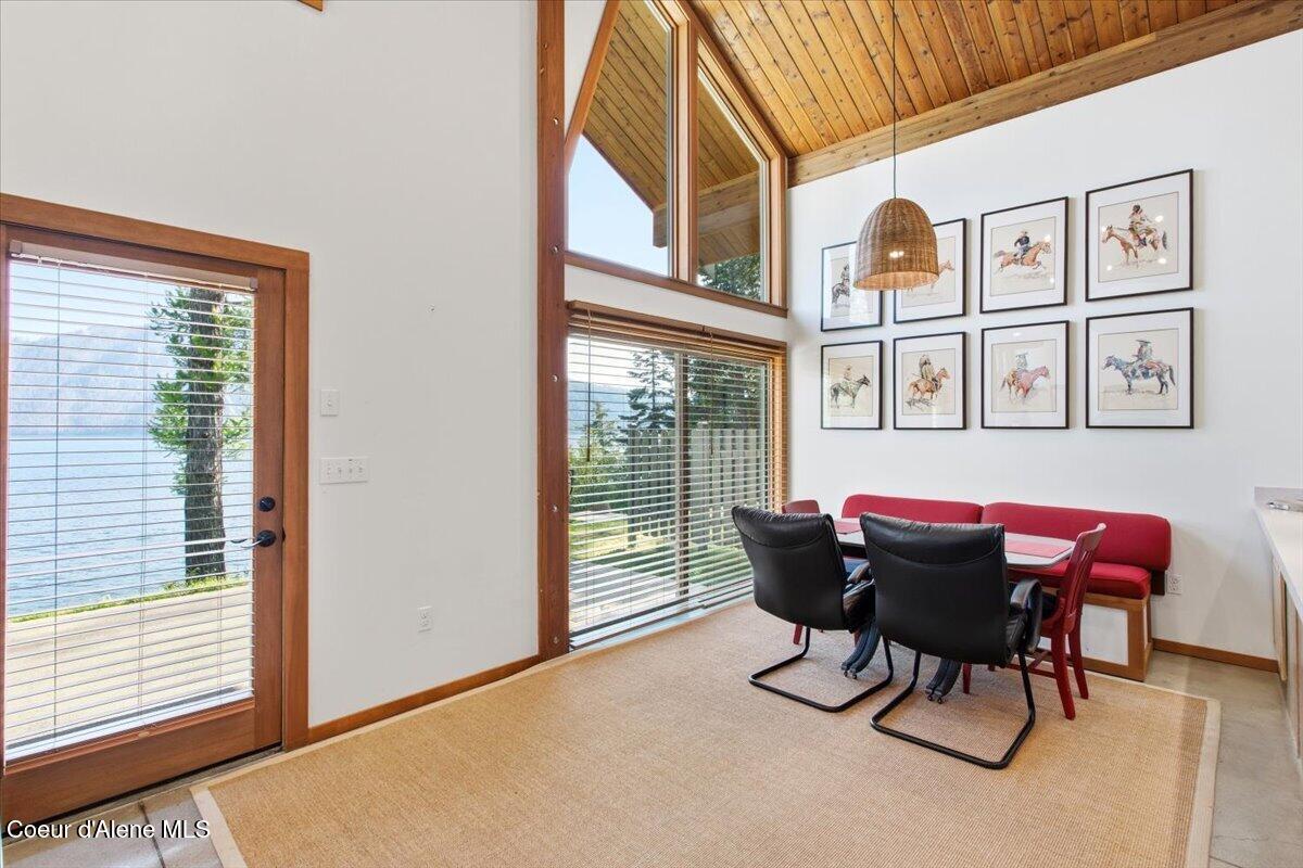 20246 East Cape Horn Road Bayview, ID 83803 - Photo 22 of 104 Patio Door to Deck