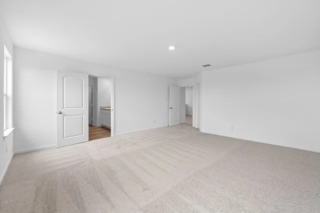 a view of empty room