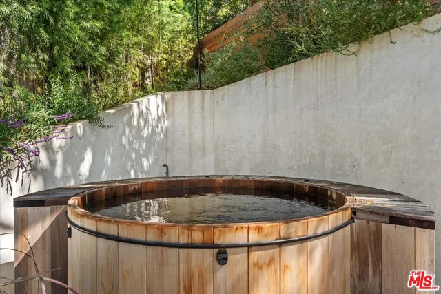 a backyard of a house