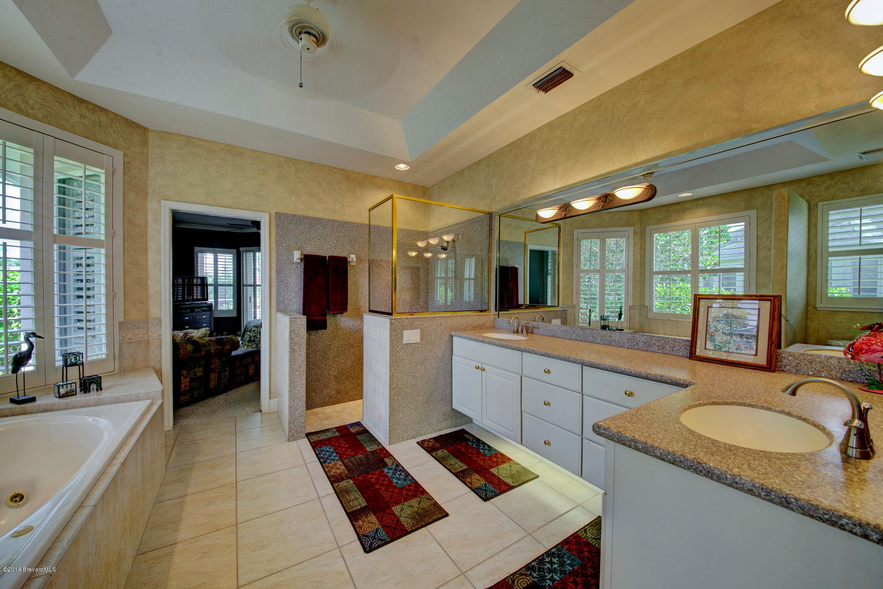 4230 Stoney Point Road, Unit SUNTREE Melbourne, FL 32940 - Photo 23 of 40 Master Bath_Walk-in Shower