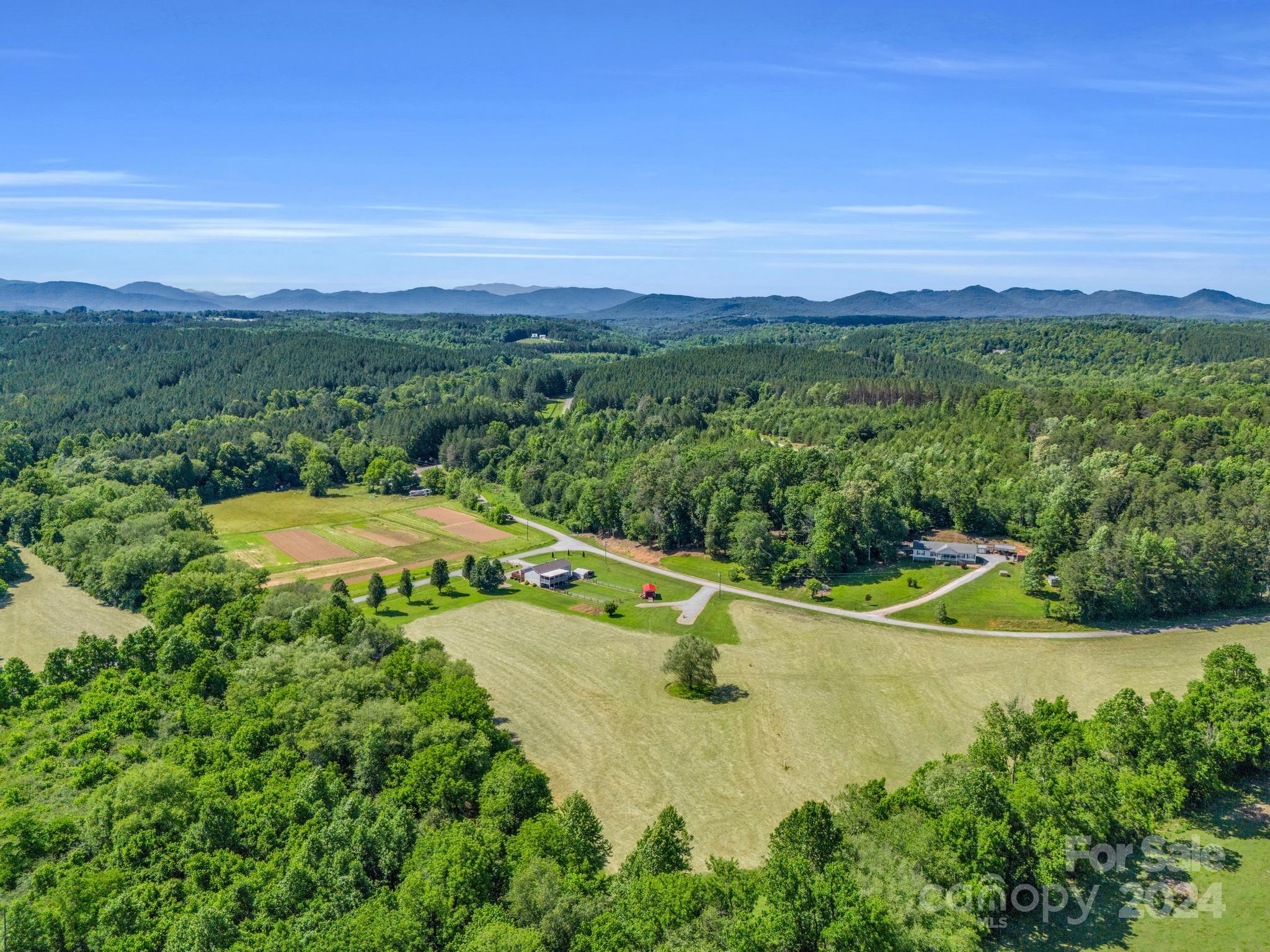202 Mogene Road Rutherfordton, NC 28139 - Photo 13 of 40 a view of a big yard with table and chairs