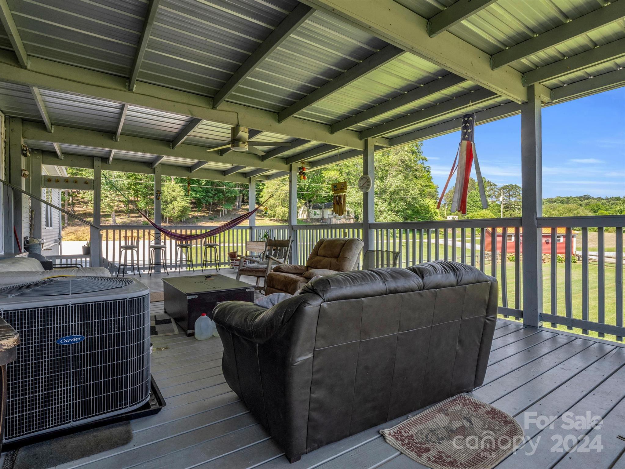 202 Mogene Road Rutherfordton, NC 28139 - Photo 39 of 40 a balcony with furniture