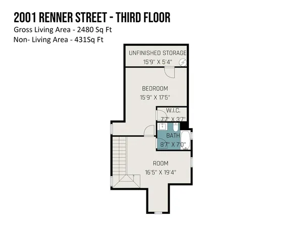 $1,254,000 | 2001-1121 Renner Street, Charlotte, NC 28216