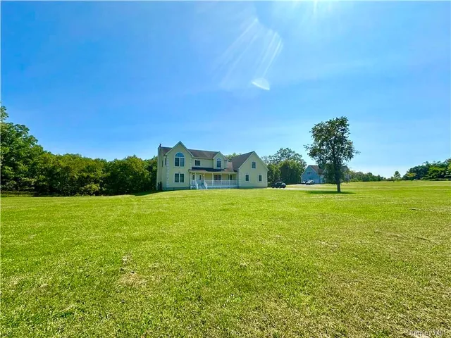 a view of a green field