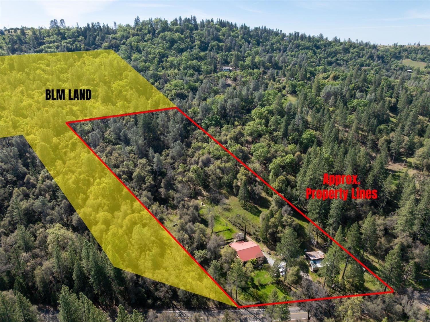3640 Omo Ranch Road Somerset, CA 95684 - Photo 41 of 57 property is bordered by 50 acres of BLM land on 2 sides
