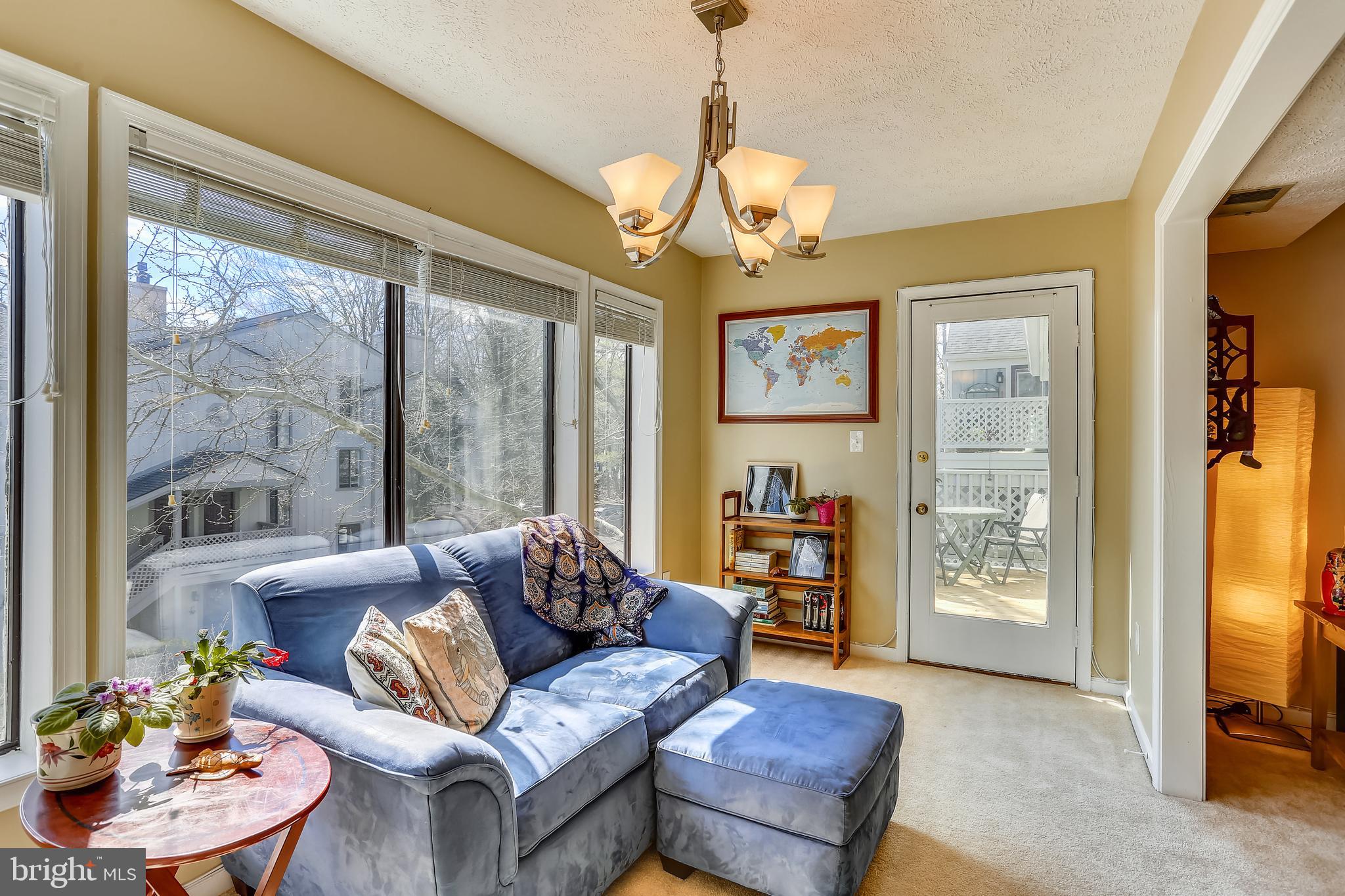 2228 Hunter's Run Drive, Unit 2228 Reston, VA 20191 - Photo 23 of 35 Sunroom can be an office or study or play area!