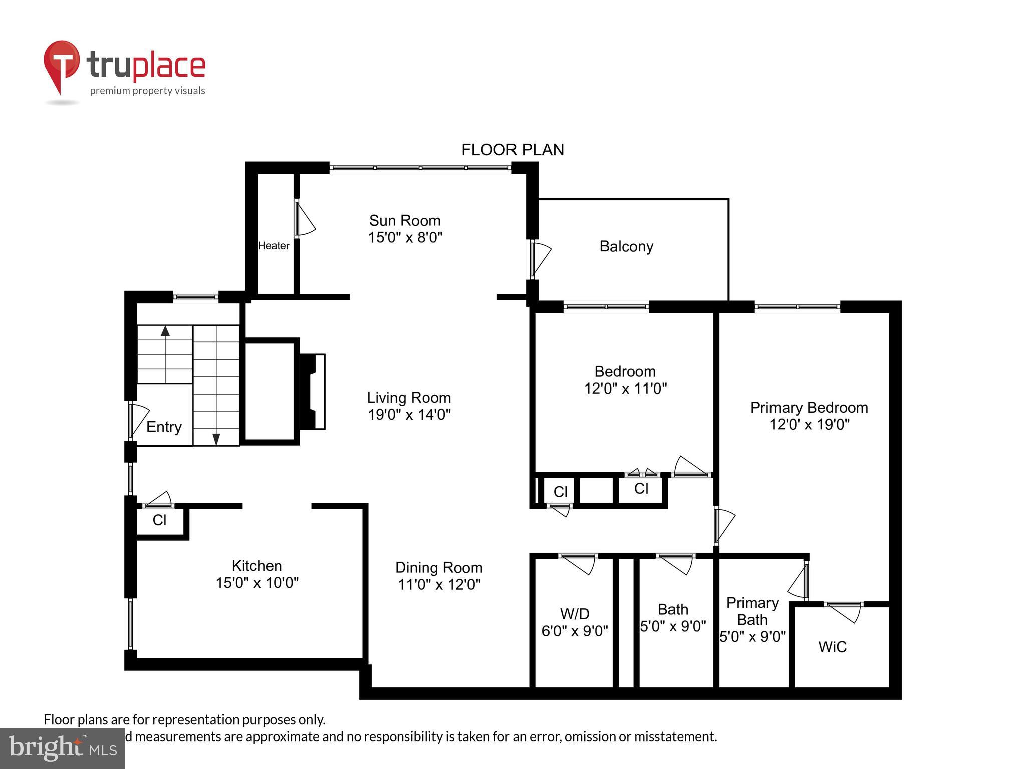 2228 Hunter's Run Drive, Unit 2228 Reston, VA 20191 - Photo 35 of 35 Overall Floor Plan - See Virtual Tour