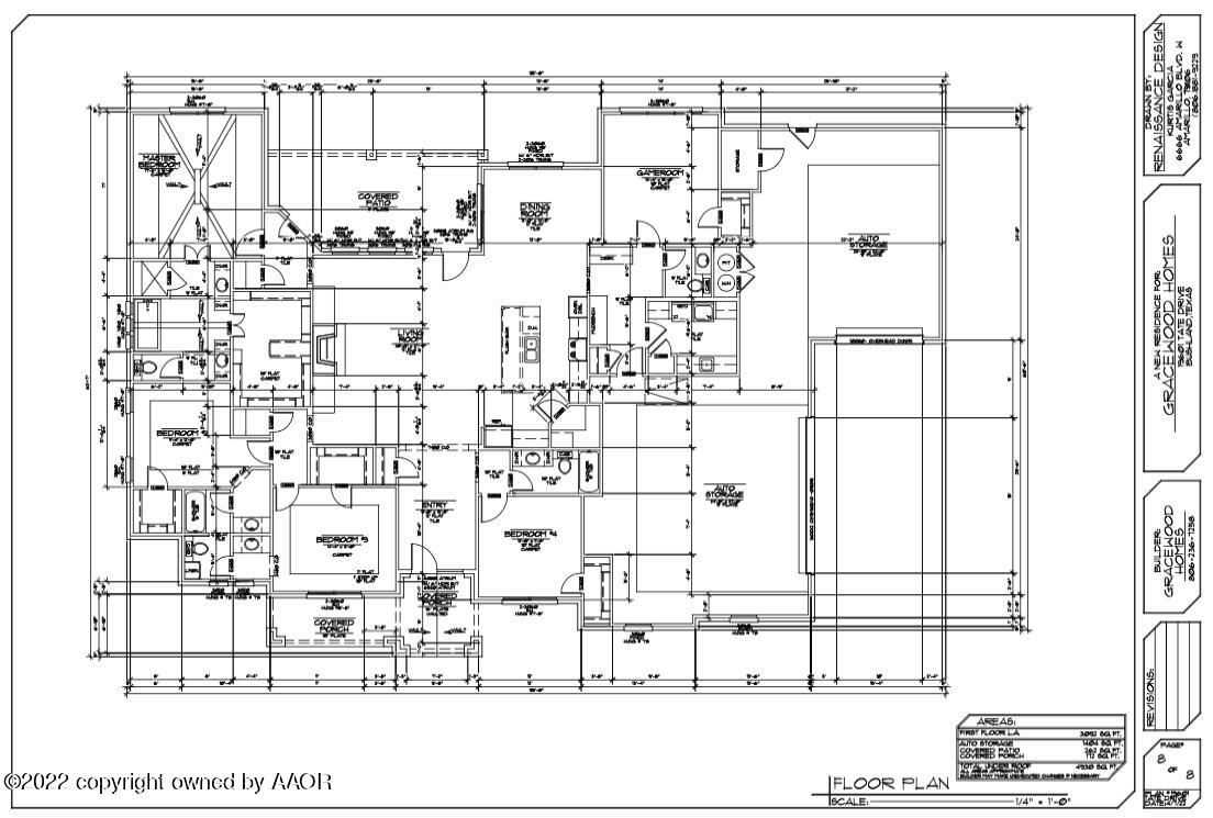 19601 Tate Amarillo, TX 79124 - Photo 14 of 14 Floor Plan