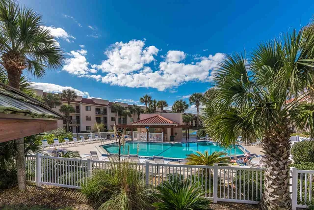 a garden view with sitting space