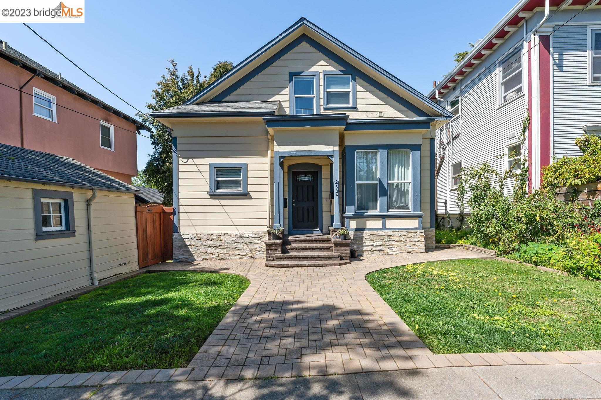2604 Fulton Street Berkeley, CA 94704 - Photo 1 of 1 a front view of a house with garden