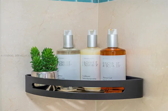 a view of a living room with a flower pot