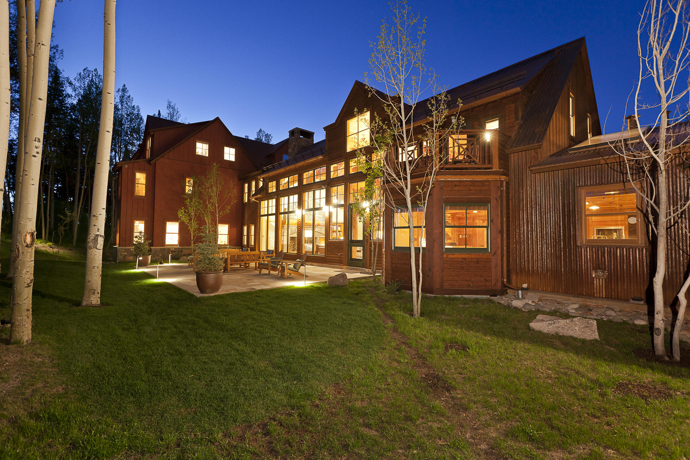 225 Raspberry Patch Road Telluride, CO 81435 - Photo 17 of 24 a view of a house with a big yard