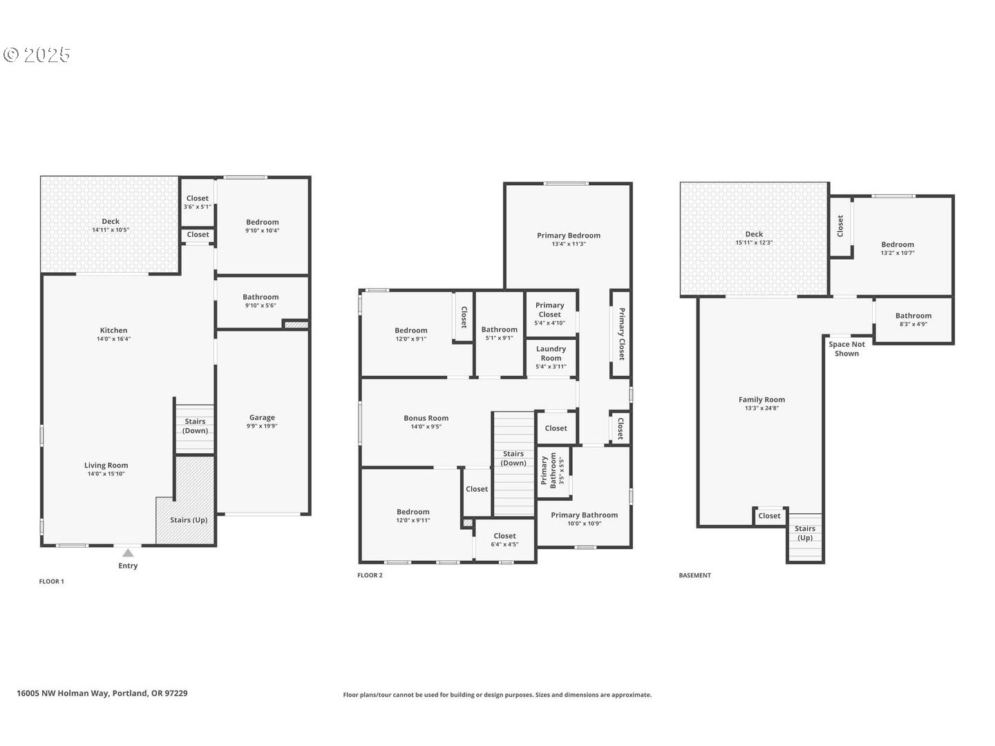 16005 Northwest Holman Way Portland, OR 97229 - Photo 48 of 48 a picture of a floor plan
