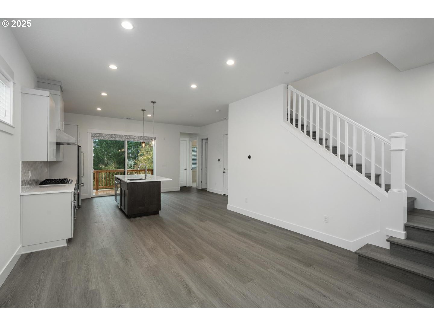 16005 Northwest Holman Way Portland, OR 97229 - Photo 6 of 48 a view of kitchen with wooden floor