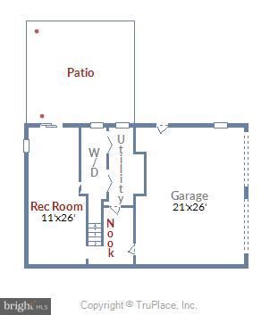 39877 Thomas Mill Road Leesburg, VA 20175 - Photo 36 of 36 Basement Floor Plan